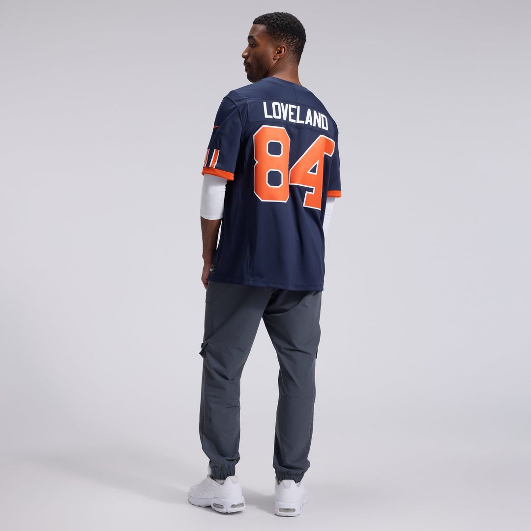 Colston Loveland Chicago Bears 2026 Rivalries Collection Stitched Limited Jersey - Navy