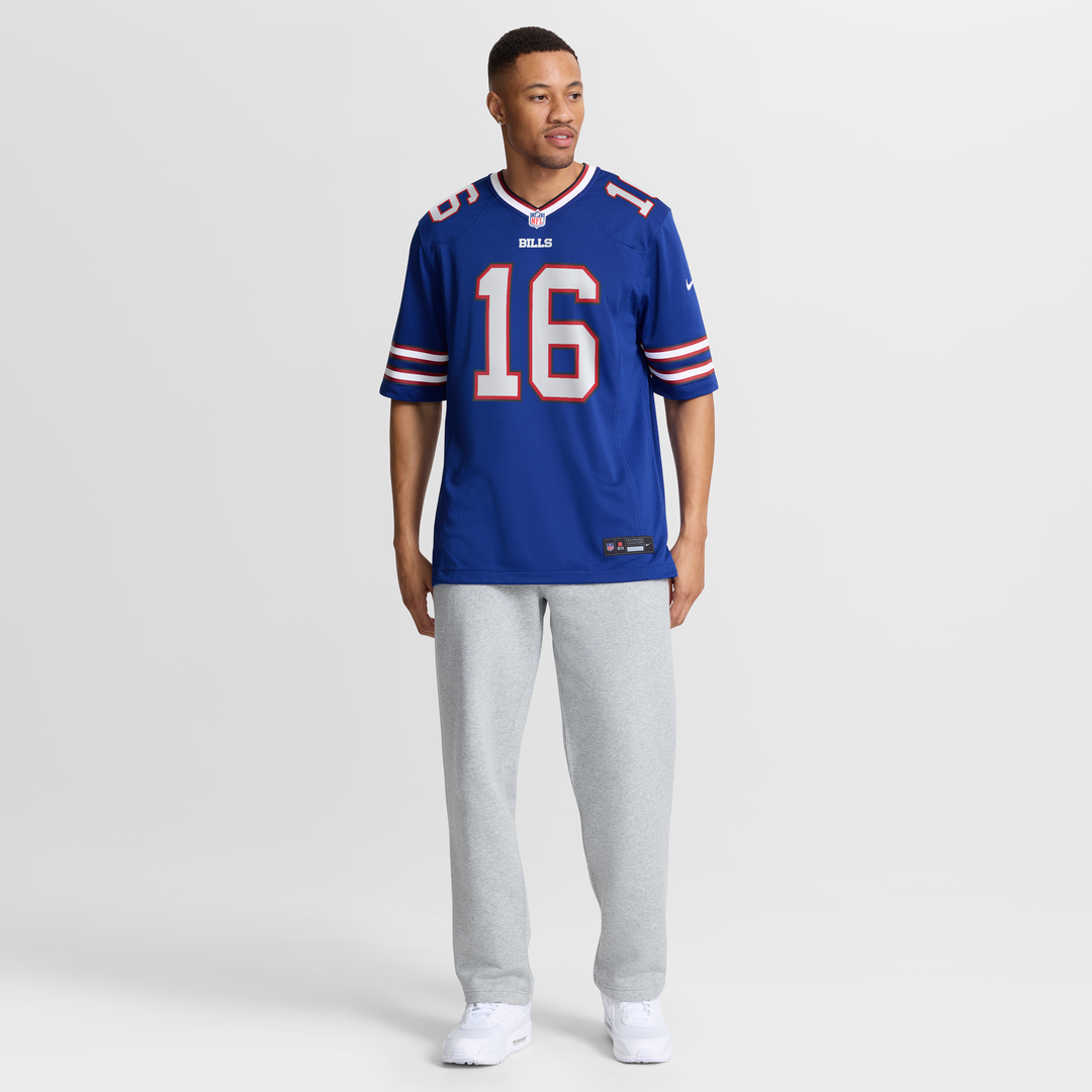 Tyler Bass Buffalo Bills Team Game Jersey - Royal