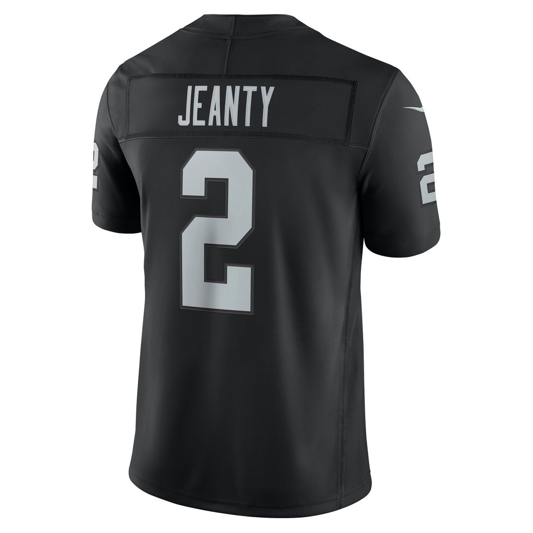 Ashton Jeanty Las Vegas Raiders Team Vapor F.U.S.E. Stitched Limited Jersey - Black