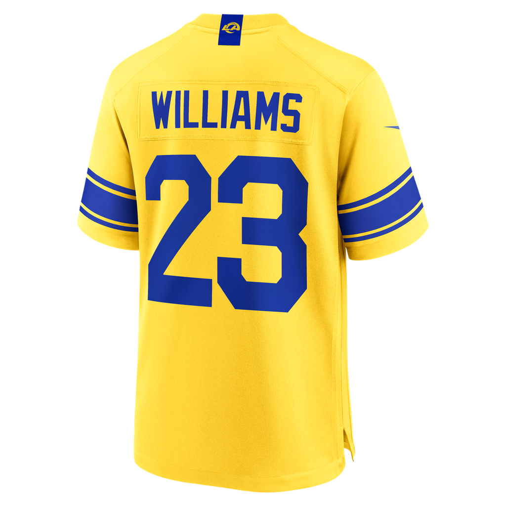 Kyren Williams Los Angeles Rams White Game Player Jersey - White