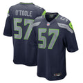 Connor O'Toole Seattle Seahawks Team Game Jersey - College Navy
