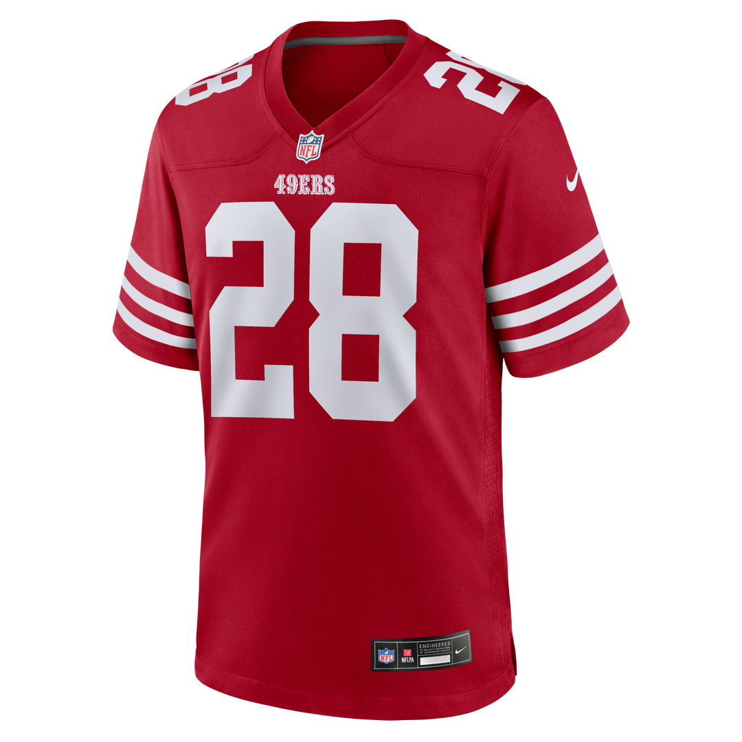 Ephesians Prysock San Francisco 49ers Team Game Jersey - Scarlet