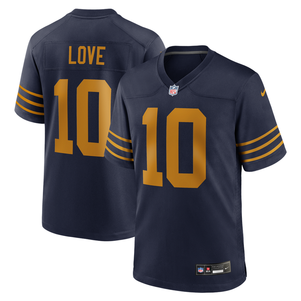 Jordan Love Green Bay Packers The 1923 Classic Game Jersey - Navy