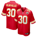 Chris Roland - Wallace Kansas City Chiefs Game Jersey - Red