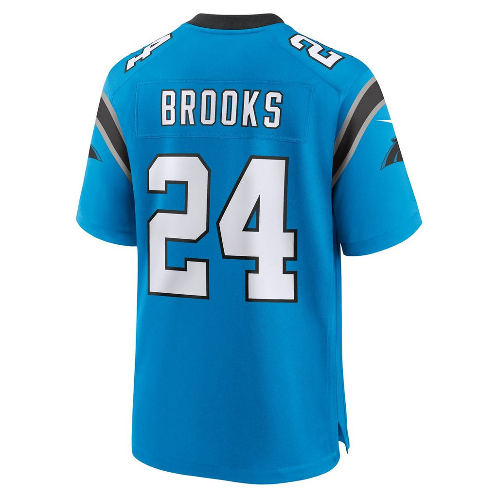 Jonathon Brooks Carolina Panthers Alternate Game Player Jersey - Blue