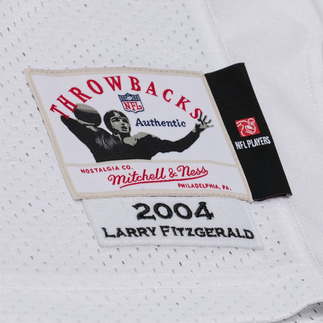Larry Fitzgerald Arizona Cardinals Big & Tall 2004 Legacy Retired Player Jersey - White
