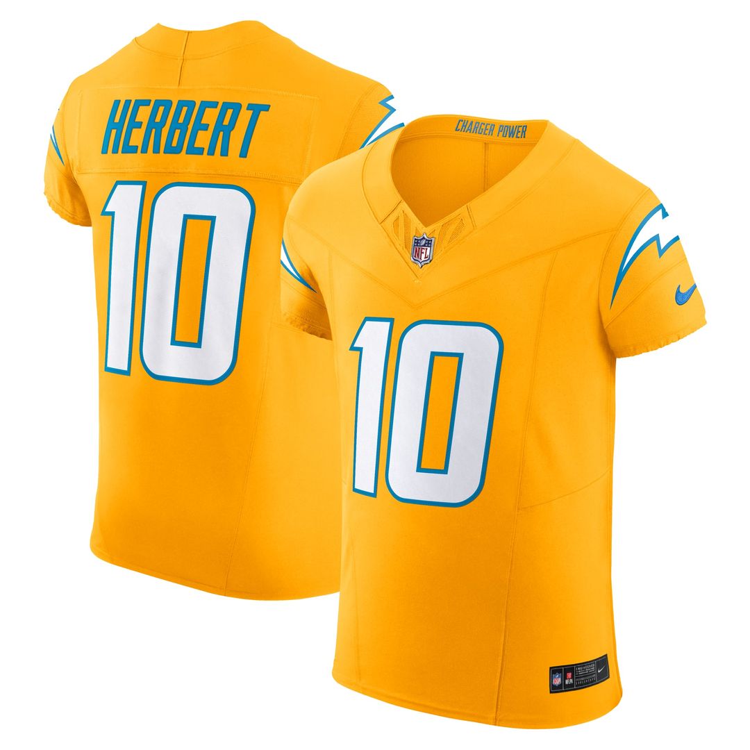 Justin Herbert Los Angeles Chargers Alternate Vapor F.U.S.E. Elite Jersey - Navy