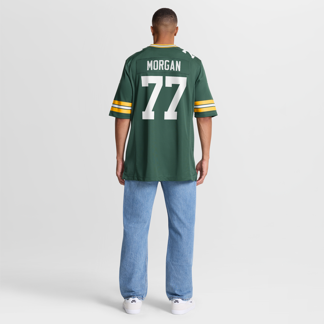 Jordan Morgan Green Bay Packers Player Game Jersey - Green