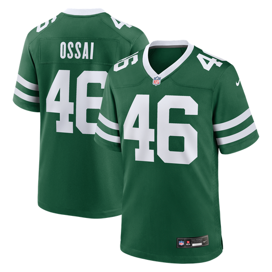 Joseph Ossai New York Jets Team Game Jersey - Legacy Green