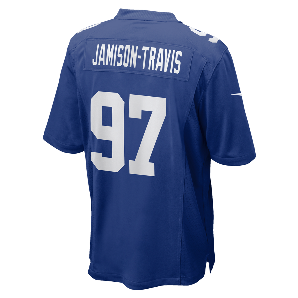 Bobby Jamison - Travis New York Giants Team Game Jersey - Royal