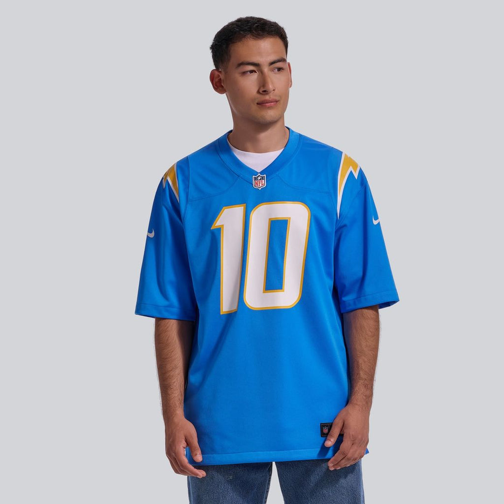 Justin Herbert Los Angeles Chargers Alternate Super Chargers Game Player Jersey - Navy