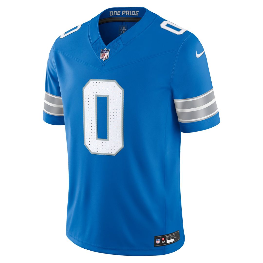 Jahmyr Gibbs Detroit Lions Team Vapor F.U.S.E. Stitched Limited Jersey - Blue