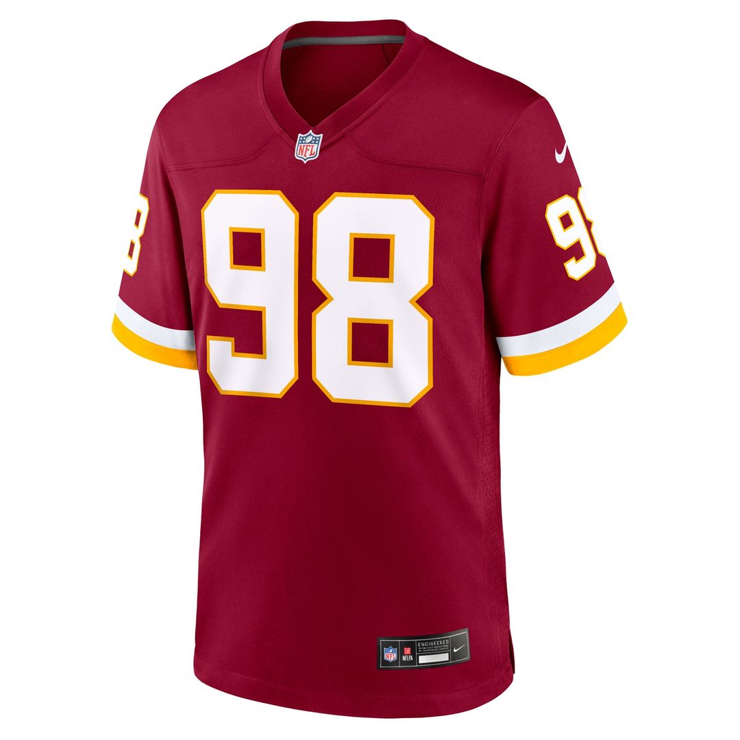 Odafe Oweh Washington Commanders Hail Raiser Alternate Game Jersey - Black