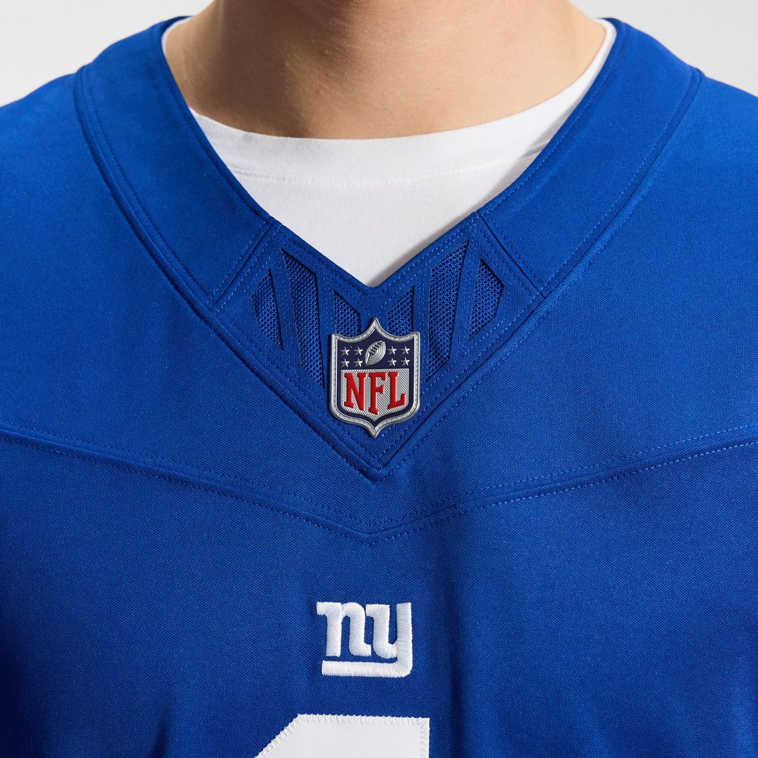 Malik Nabers New York Giants Team Vapor F.U.S.E. Stitched Limited Jersey - Royal