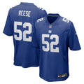 Arvell Reese New York Giants Team Game Jersey - Royal