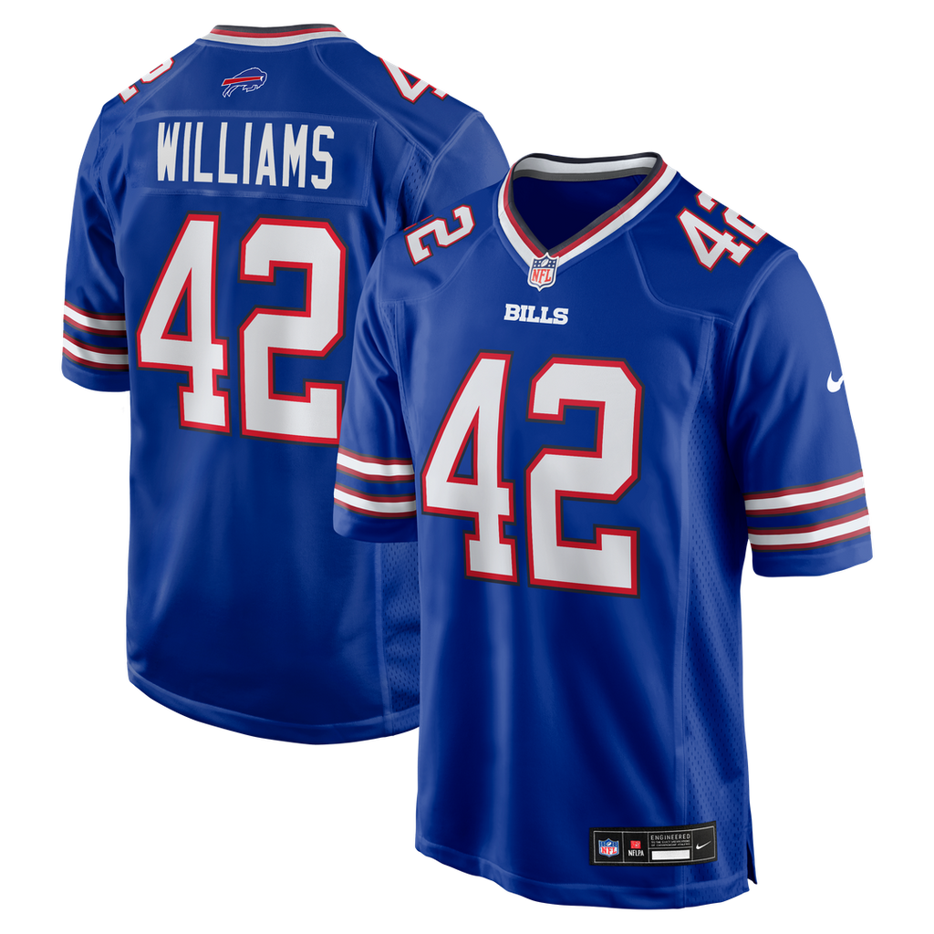 Dorian Williams Buffalo Bills Home Game Jersey - Royal