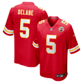 Mansoor Delane Kansas City Chiefs Team Game Jersey - Red