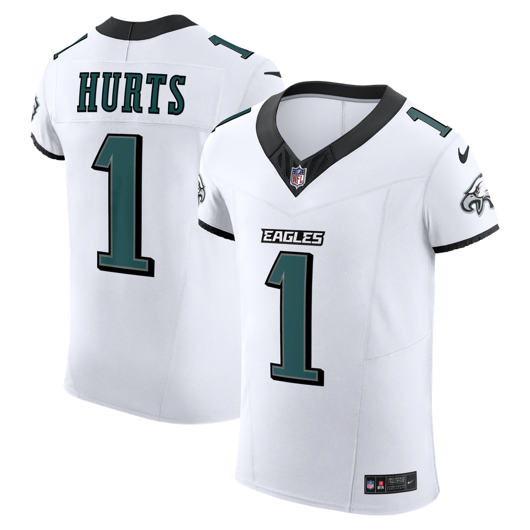Jalen Hurts Philadelphia Eagles Vapor F.U.S.E. Elite Jersey - White