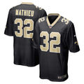 Tyrann Mathieu New Orleans Saints Game Jersey - Black