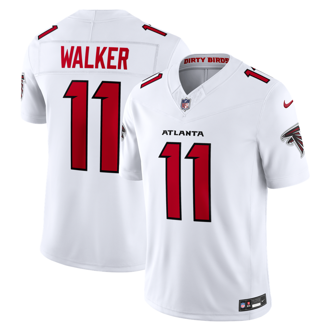 Jalon Walker Atlanta Falcons Team Vapor F.U.S.E. Stitched Limited Jersey - Red