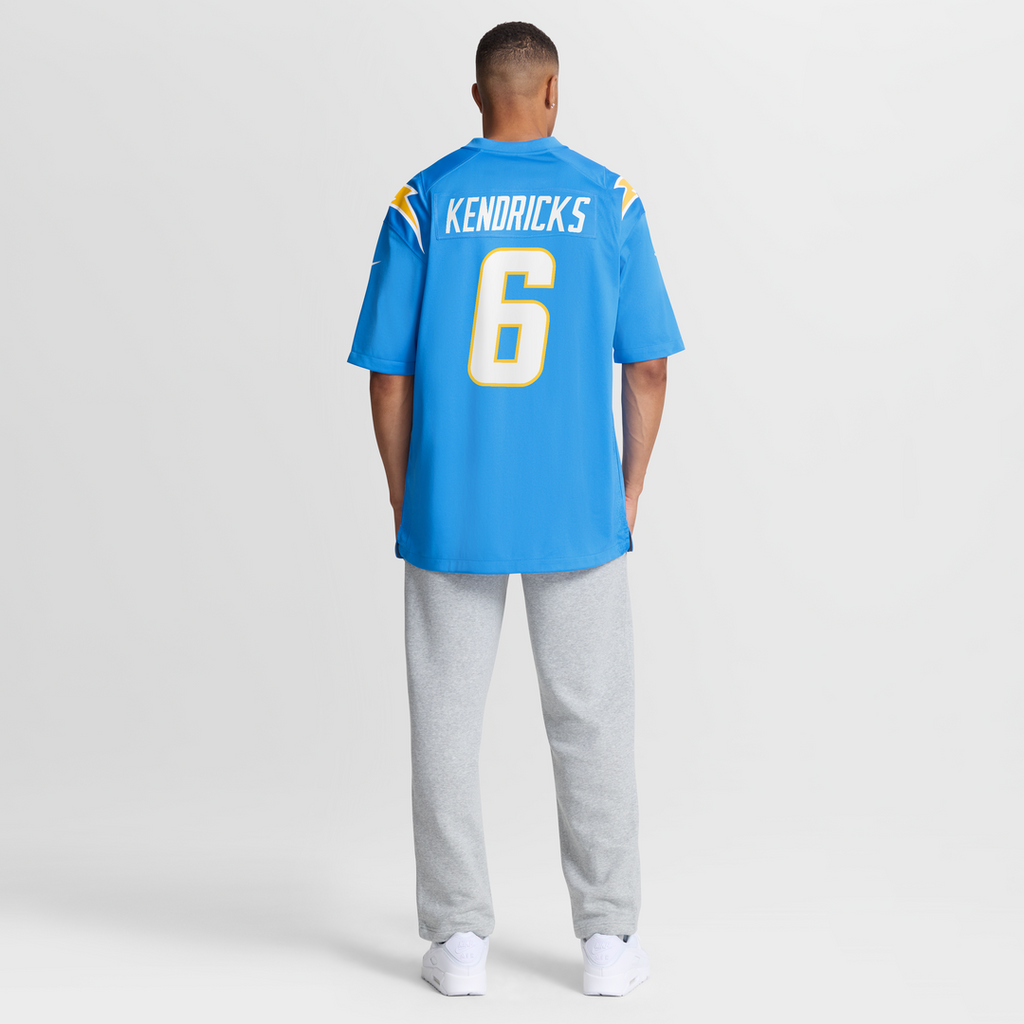 Eric Kendricks Los Angeles Chargers Game Player Jersey - Powder Blue
