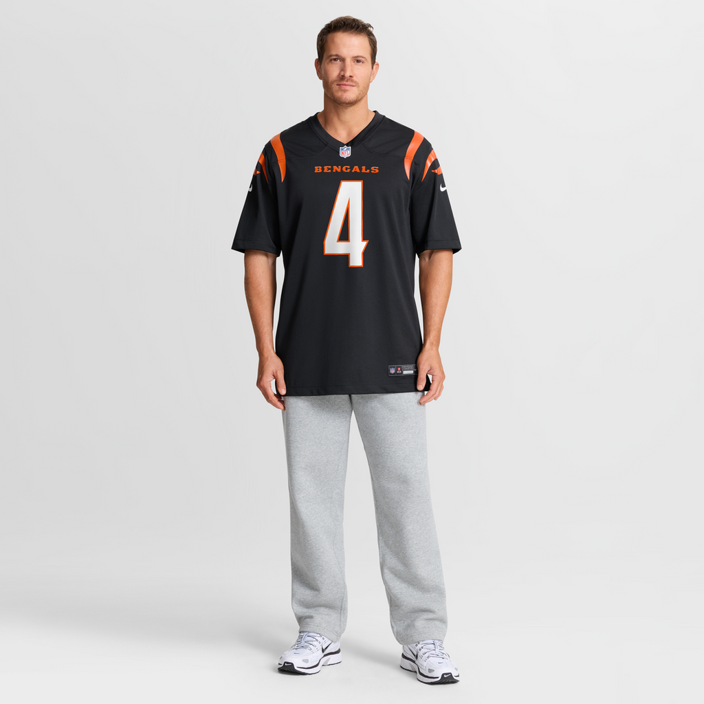 Sean Clifford Cincinnati Bengals Team Game Jersey - Black