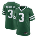 John Metchie III New York Jets Team Game Jersey - Legacy Green
