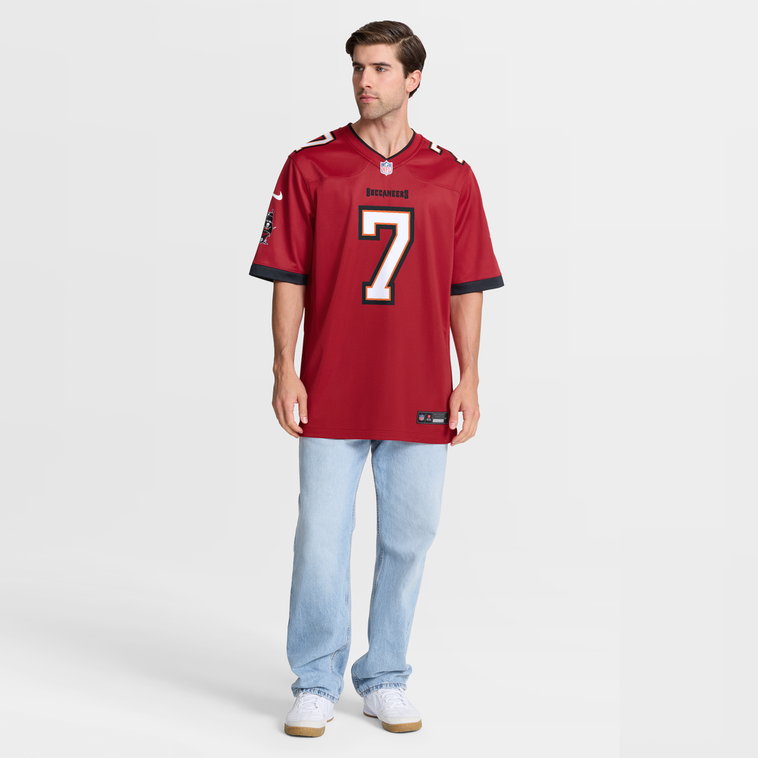 Bucky Irving Tampa Bay Buccaneers Game Jersey - White