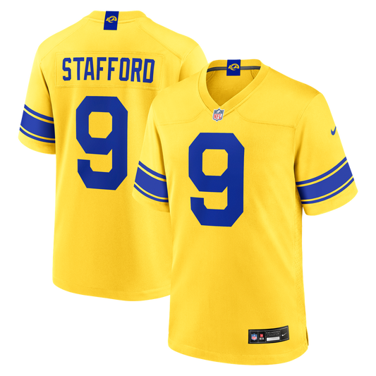 Matthew Stafford Los Angeles Rams Classic Sol Game Jersey