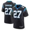 Isaiah Simmons Carolina Panthers Team Game Jersey - Black