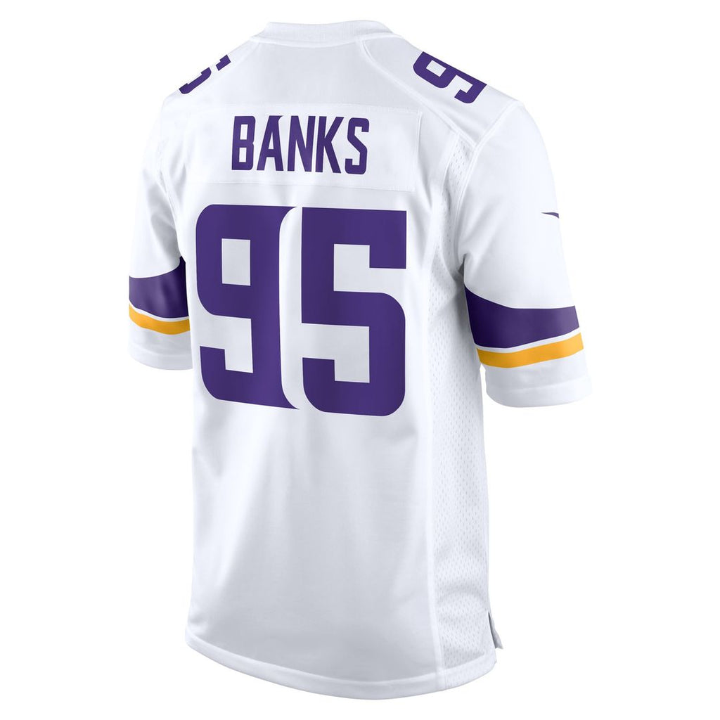 Caleb Banks Minnesota Vikings Alternate Classic Game Jersey - Purple