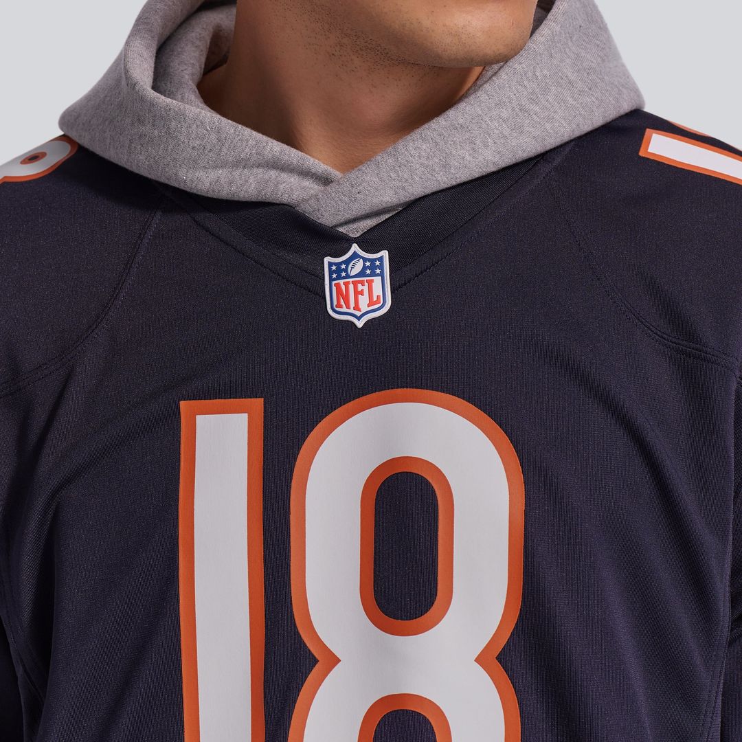 Caleb Williams Chicago Bears Player Game Jersey - Navy