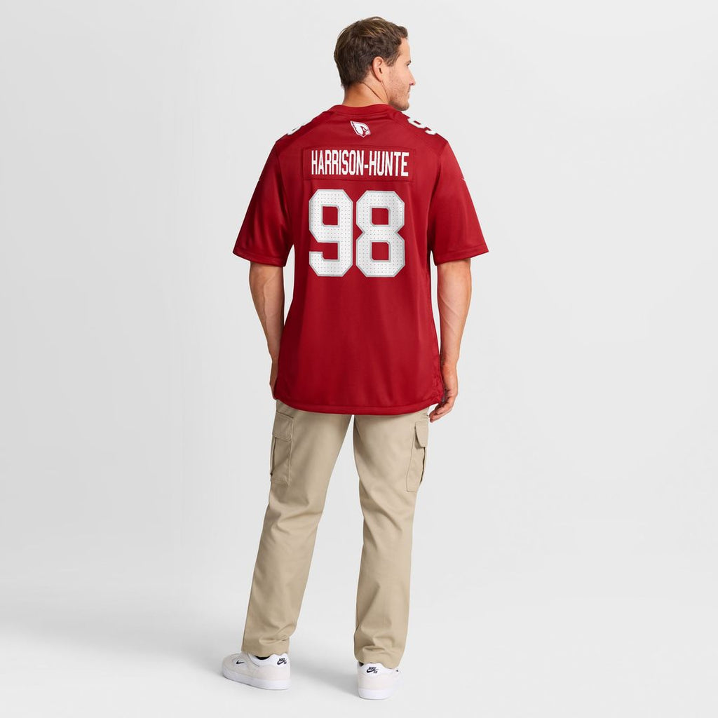 Jared Harrison - Hunte Arizona Cardinals Team Game Jersey - Cardinal