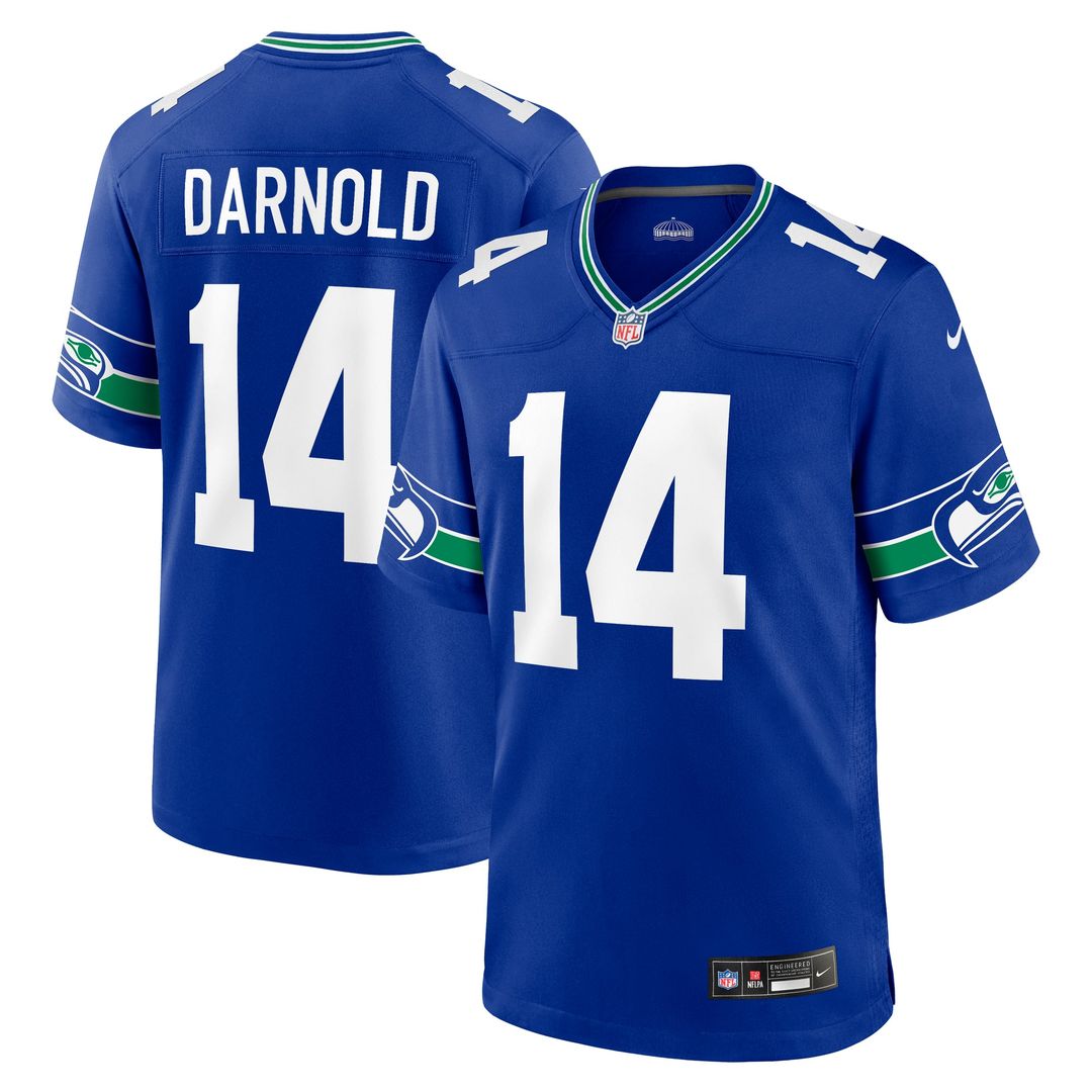 Sam Darnold Seattle Seahawks Game Jersey - White