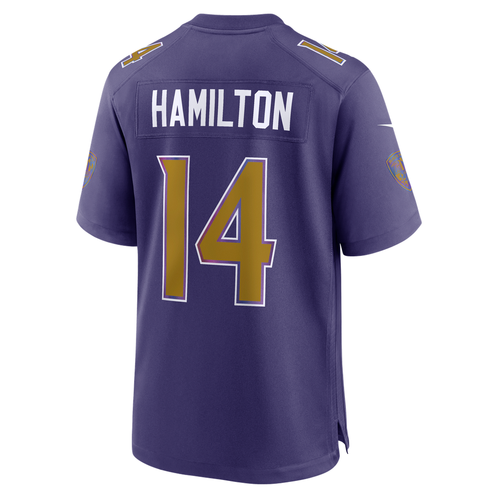 Kyle Hamilton Baltimore Ravens Alternate Game Jersey - Purple