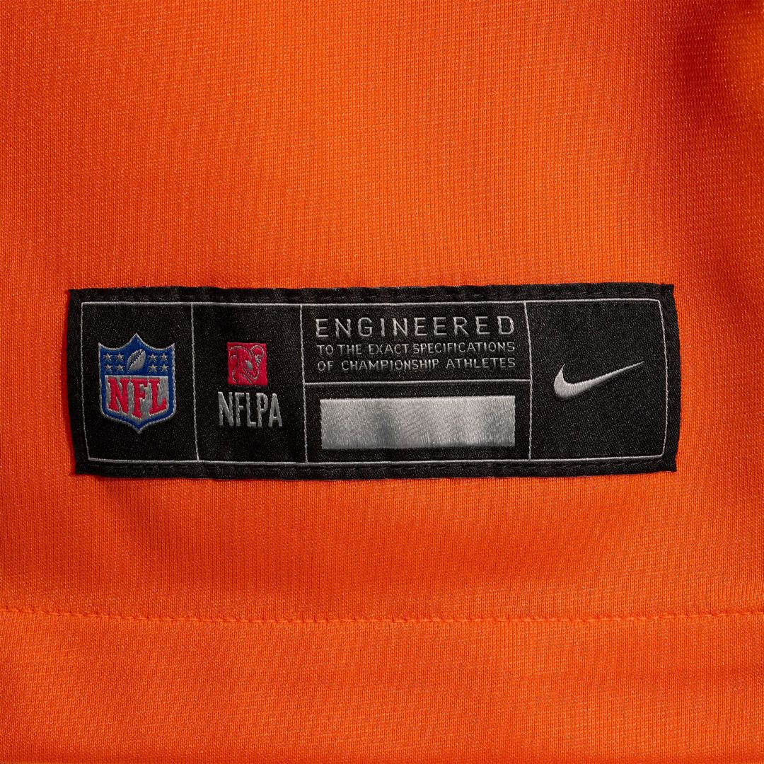 Jeremy Crawshaw Denver Broncos Team Game Jersey - Orange