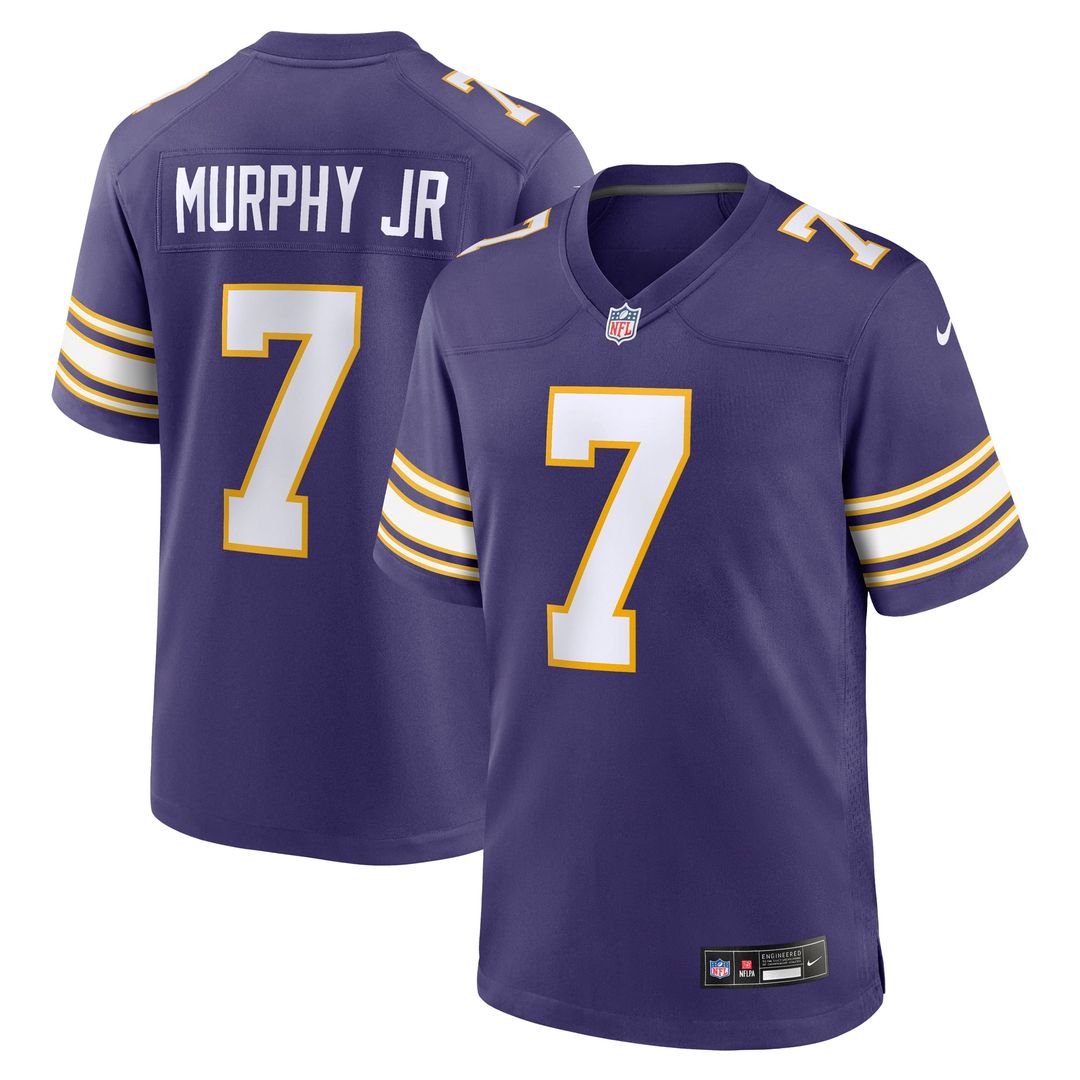 Byron Murphy Jr. Minnesota Vikings Alternate Game Jersey - Purple