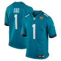 Number 1 Dad Jacksonville Jaguars Game Jersey - Teal