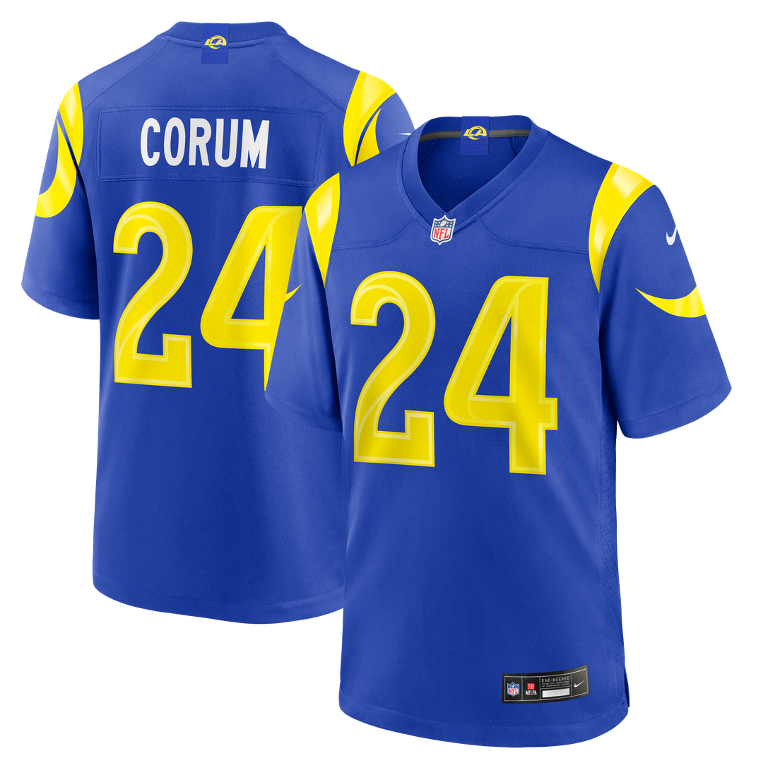 Blake Corum Los Angeles Rams Game Jersey - Royal