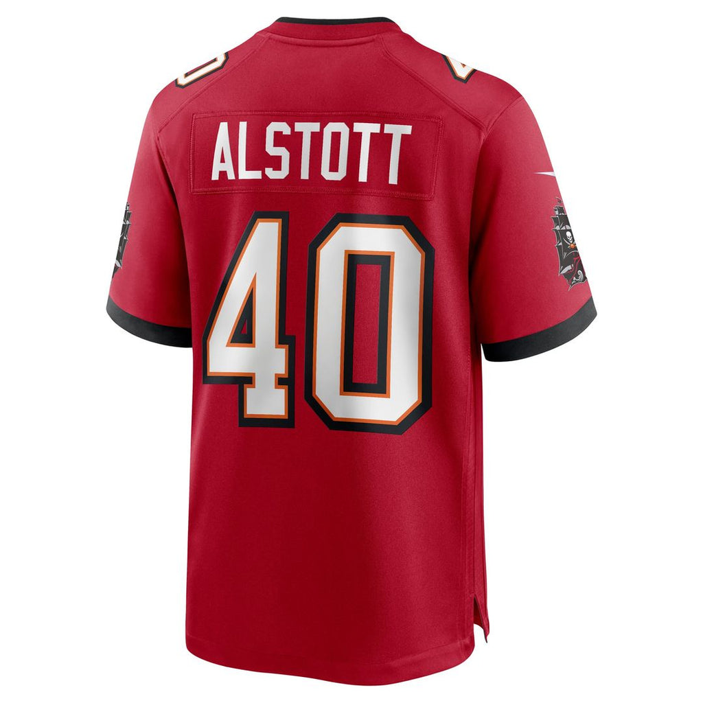 Mike Alstott Tampa Bay Buccaneers Retired Player Game Jersey - Red