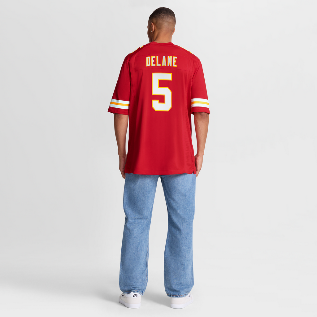 Mansoor Delane Kansas City Chiefs Team Game Jersey - Red