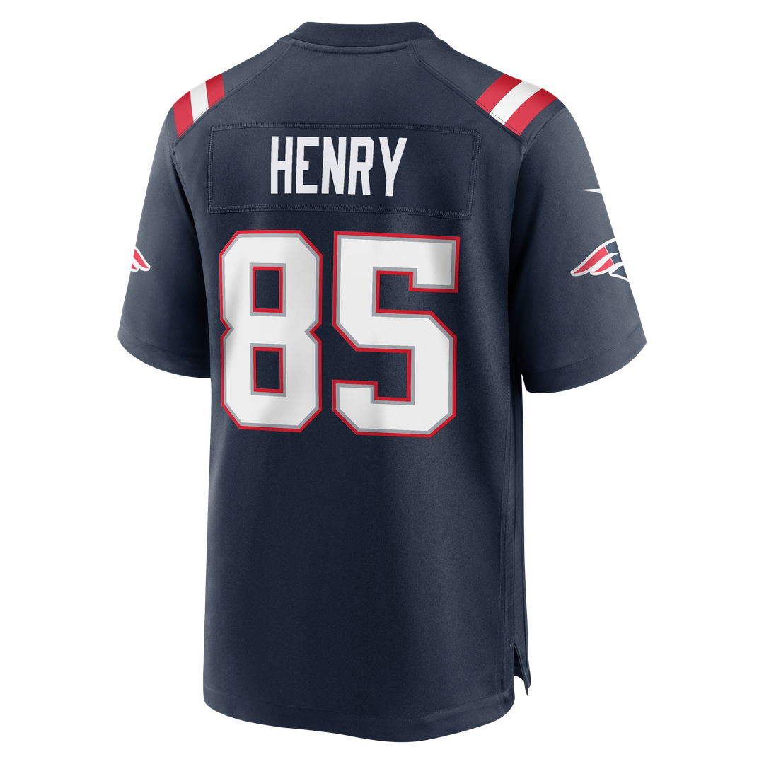 Hunter Henry New England Patriots Team Game Jersey - Navy