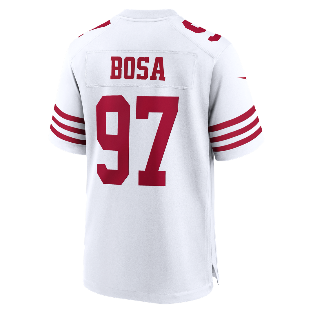 Nick Bosa San Francisco 49ers 80th Anniversary Game Jersey - Scarlet