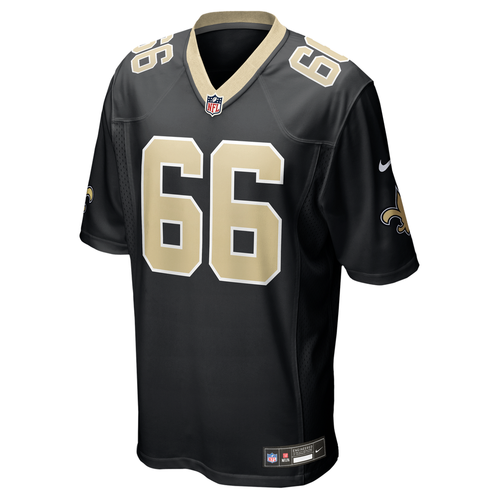 William Sherman New Orleans Saints Team Game Jersey - Black