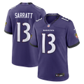 Elijah Sarratt Baltimore Ravens Team Game Jersey - Purple