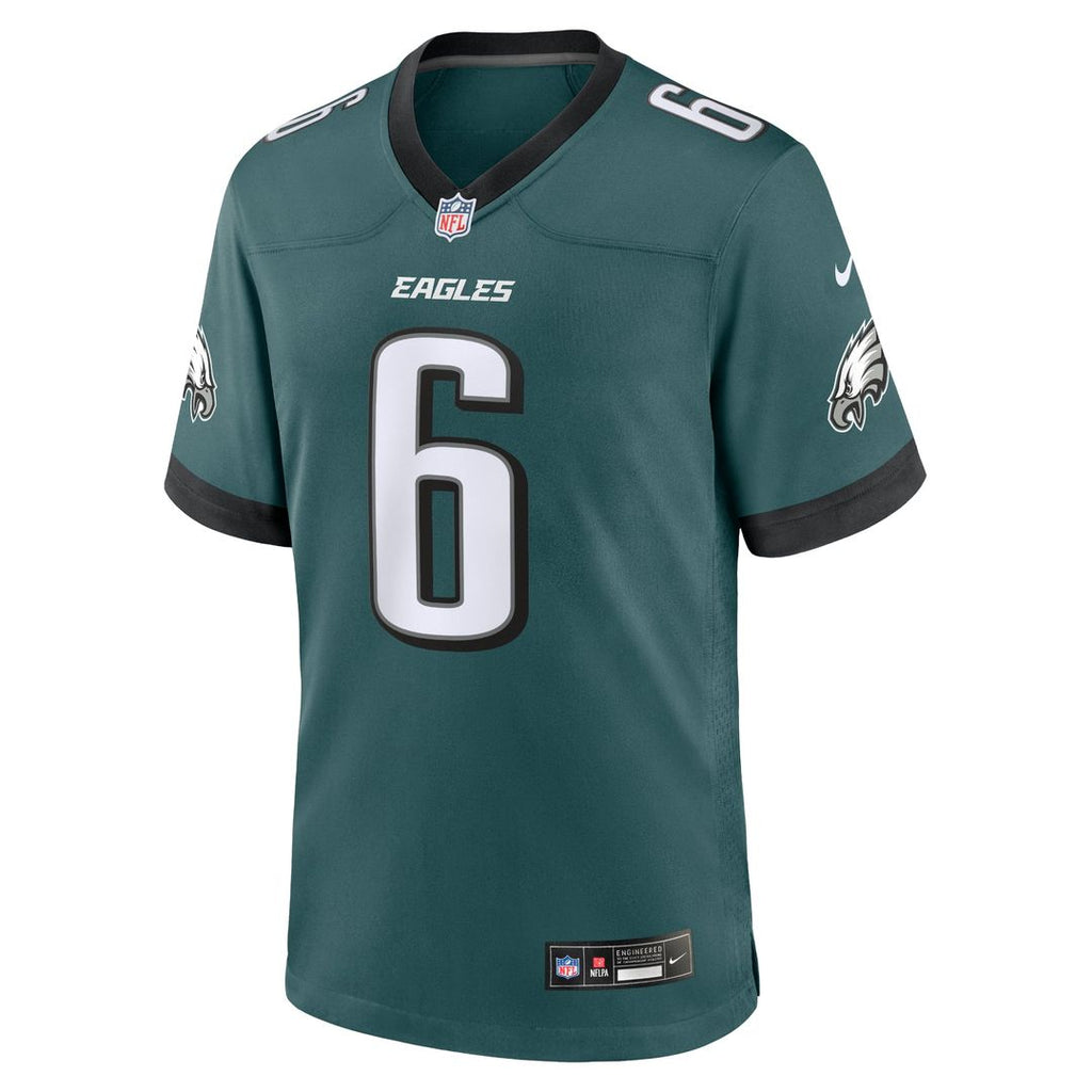 DeVonta Smith Philadelphia Eagles Player Game Jersey - Midnight Green