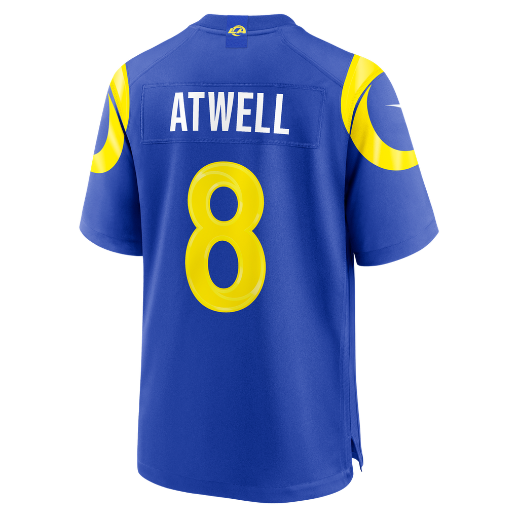 Tutu Atwell Los Angeles Rams Team Game Jersey - Royal