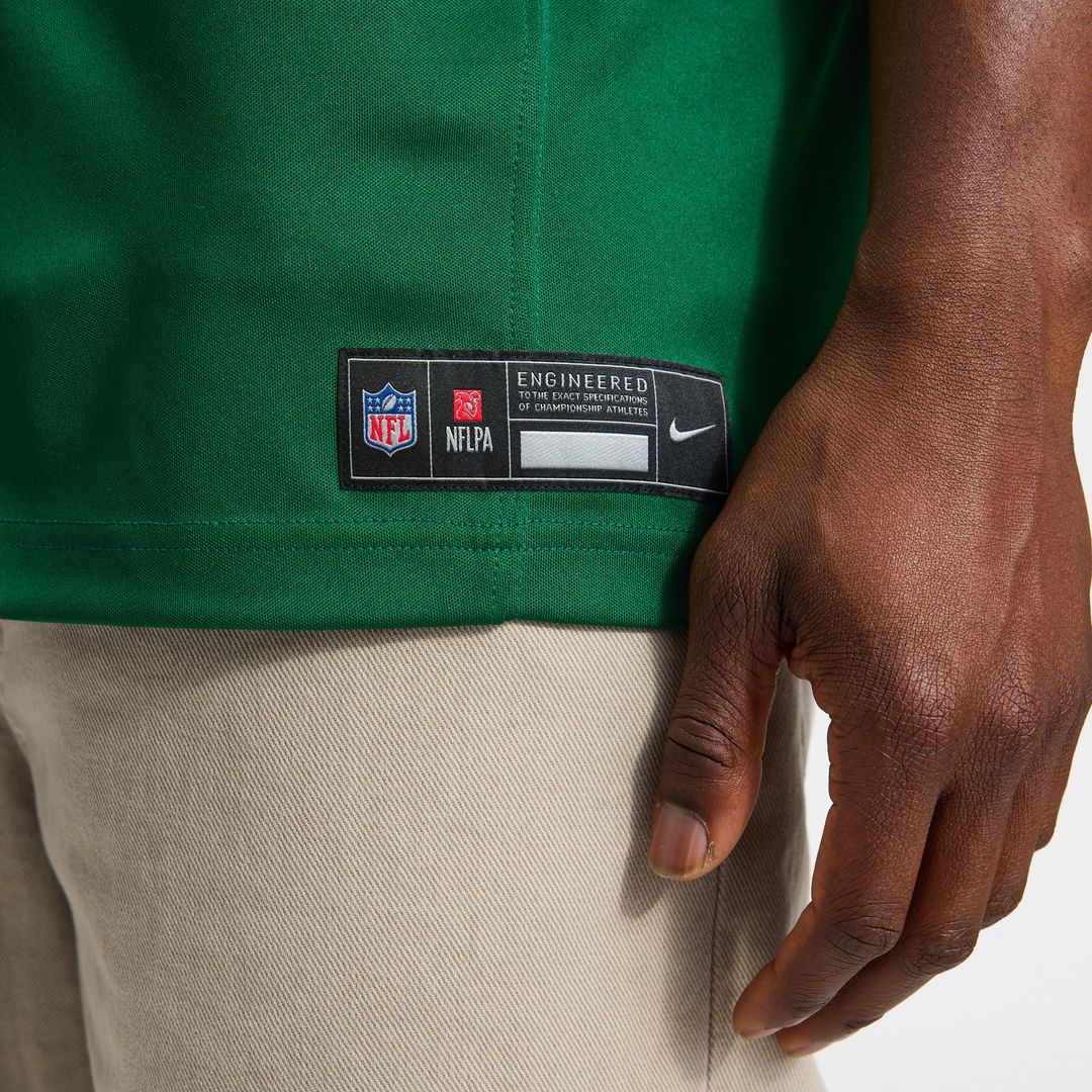 Garrett Wilson New York Jets Team Vapor F.U.S.E. Stitched Limited Jersey - Legacy Green
