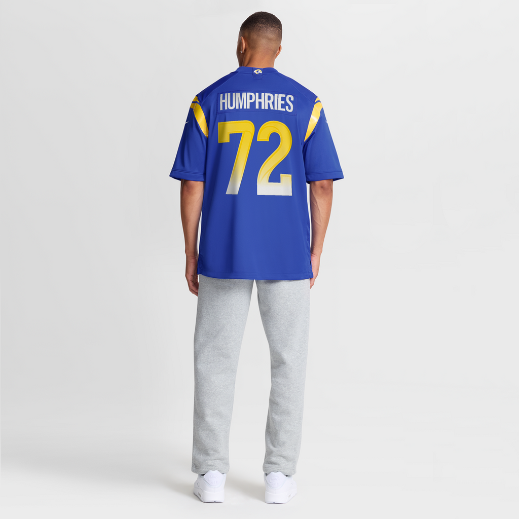 D.J. Humphries Los Angeles Rams Team Game Jersey - Royal