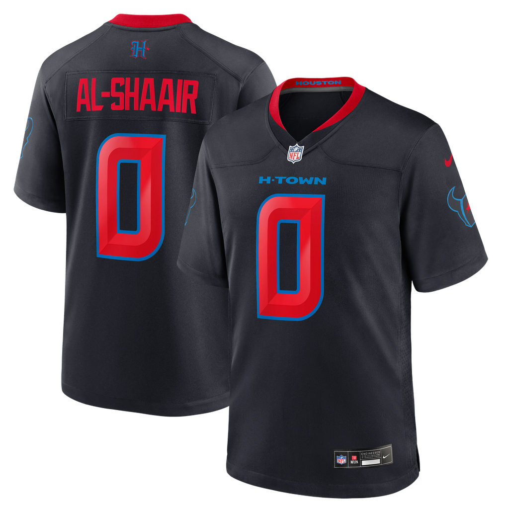 Azeez Al - Shaair Houston Texans Alternate Game Jersey - Navy